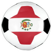 Peruaanse vlag voetbal (Gedraaid)