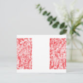 Peruaanse vlaggenartikelen briefkaart (Staand voorkant)