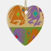 Peruaanse Vogels Keramisch Ornament (Rechts)