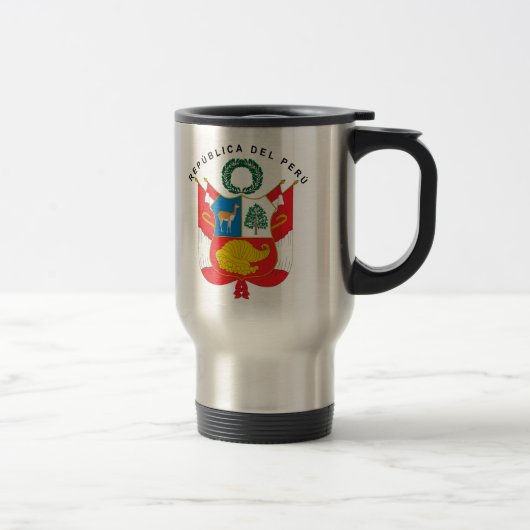 Peruaanse wapenmunt reisbeker (Rechts)