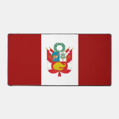 Peruaanse wapenschild bureaumat (Voorkant)