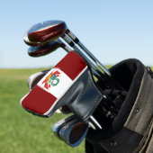 Peruaanse wapenschild golfheadcover (Insitu)