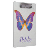 Peruaanse Waterverf Butterfly Pocket Folder Klembord (Rechts)