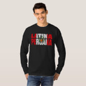 Peruana Peruvian Peru Latina Peruana T-shirt (Voorkant volledig)