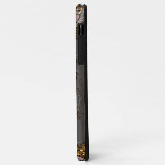 Perucho French Monogram Case-Mate iPhone Case (Achterkant/links)