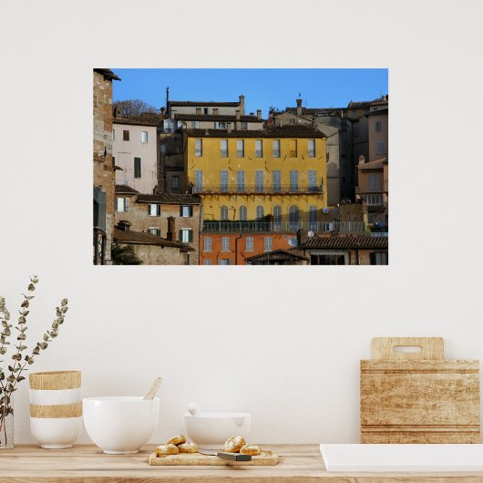 Perugia, Italië Poster (Keuken)