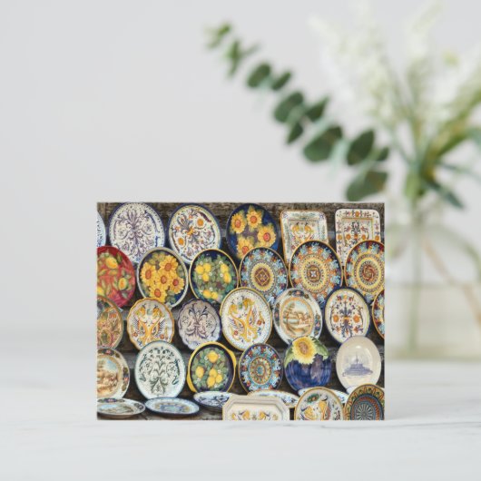 Perugia Pottery Briefkaart (Staand voorkant)