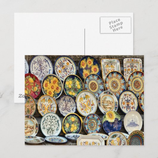 Perugia Pottery Briefkaart (Voorkant / Achterkant)