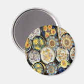 Perugia Pottery Magneet (Voorkant / Achterkant)