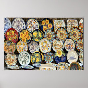 Perugia Pottery Poster