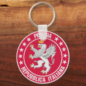 Perugia Sleutelhanger (Achterkant)