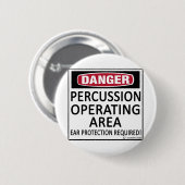 Perussatie van het werkgebied ronde button 5,7 cm (Voorkant /achterkant)
