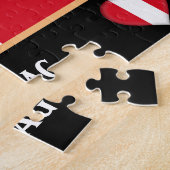 Peruvia Vlag & Peruan land / Peru Jigzaag Puzzle Legpuzzel (Zijkant)