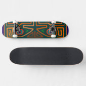 Peruviaan Inca Tribal Bird Spirits Skateboard (Horizontaal)