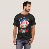 Peruviaans - Amerikaans - pride - buitenlands land T-shirt (Voorkant volledig)