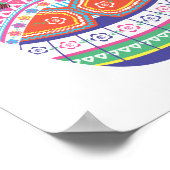 Peruviaans Matryoshka Poster (Hoek)