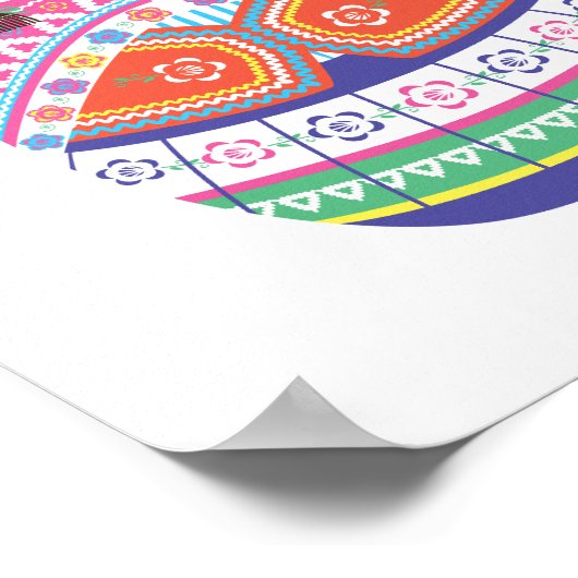 Peruviaans Matryoshka Poster (Hoek)