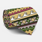 Peruviaans patroon stropdas (Opgerold)