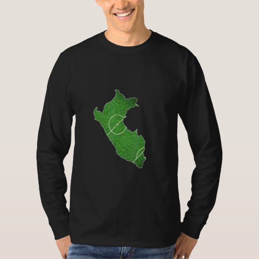 Peruviaans Voetbalveld T-shirt (Voorkant)