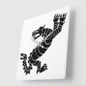 Peruviaanse Draak Vierkante Klok (Hoek)