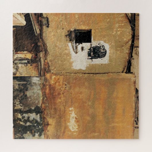 peruviaanse gier - muur legpuzzel (Horizontaal)