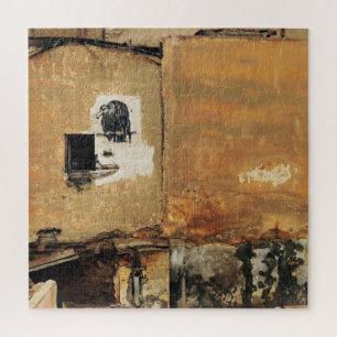 peruviaanse gier - muur legpuzzel