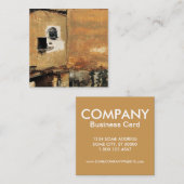 peruviaanse gier - muur vierkante visitekaartje (Voorkant / Achterkant)