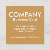 peruviaanse gier - muur vierkante visitekaartje (Achterkant)