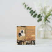 peruviaanse gier - muur vierkante visitekaartje (Staand voorkant)