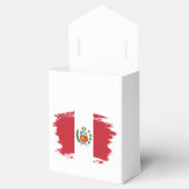 Peruviaanse vlag bedankdoosjes (Geopend)