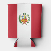 Peruviaanse vlag blikjeskoeler (Voorkant)