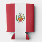 Peruviaanse vlag blikjeskoeler (Achterkant)