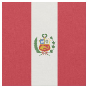Peruviaanse vlag stof