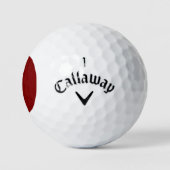 Peruviaanse vlag-wapenschild  golfballen (Logo)