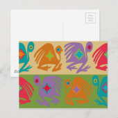 Peruviaanse vogels briefkaart (Voorkant / Achterkant)