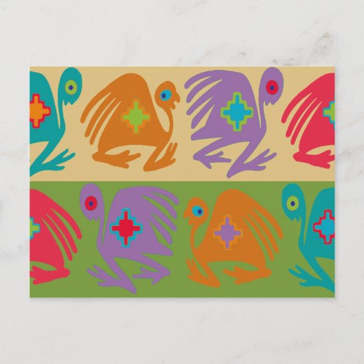 Peruviaanse vogels briefkaart (Voorkant)