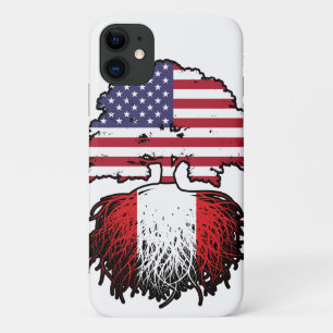 Peruvian American USA Tree Roots Flag Case-Mate iPhone Case