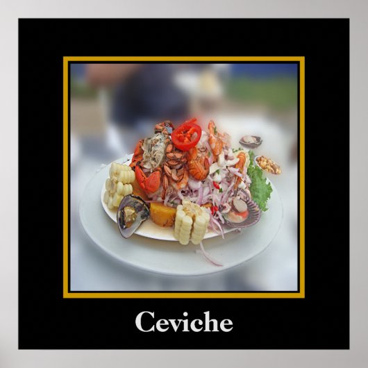 Peruvian Ceviche Poster (Voorkant)