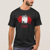 Peruvian enthusiasts for Perú and Peru T-shirt (Voorkant)
