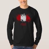 Peruvian enthusiasts for Perú and Peru T-shirt (Voorkant)