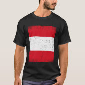 Peruvian Flag Peru T-shirt (Voorkant)