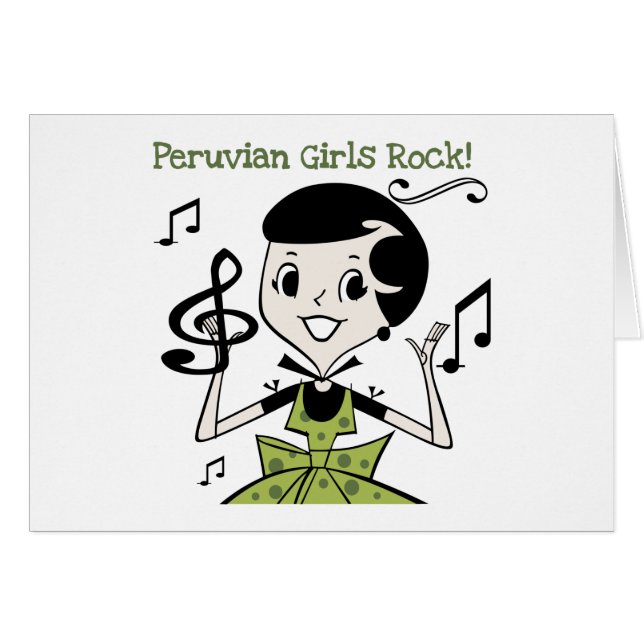 Peruvian Girls Rock (Voorkant Horizontaal)