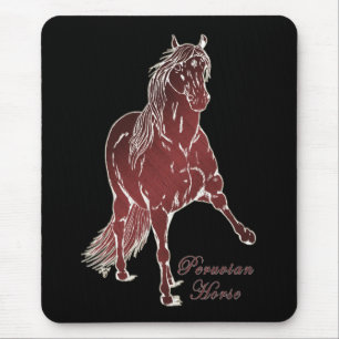 Peruvian Horse Woodcut Muismat