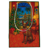 Peruvian Inca Orchid Holiday  Medium Cadeauzakje (Voorkant)