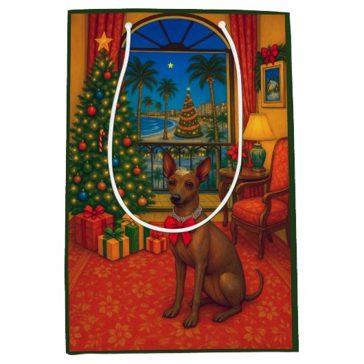 Peruvian Inca Orchid Holiday  Medium Cadeauzakje (Voorkant)