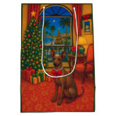 Peruvian Inca Orchid Holiday  Medium Cadeauzakje (Achterkant)