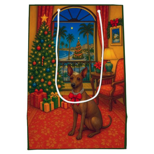 Peruvian Inca Orchid Holiday  Medium Cadeauzakje (Achterkant)