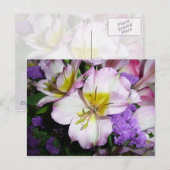 Peruvian Lily Briefkaart (Voorkant / Achterkant)