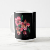 Peruvian Lily Love is the answer love mug Koffiemok (Voorkant links)