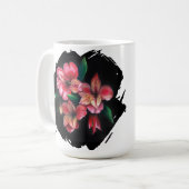 Peruvian Lily Love is the answer love mug Koffiemok (Voorkant links)